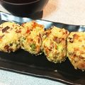 Bau109's cooksnap of when they made 豆腐一丁で*簡単がんもどき.