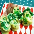 まぶたん's cooksnap of when they made 栄養満点♡小松菜の中華風たまご焼き.