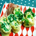 まぶたん's cooksnap of when they made 栄養満点♡小松菜の中華風たまご焼き.