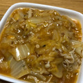 Halü★mama's cooksnap of when they made 作り置き☆簡単えのきと白菜の麻婆炒め.