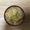 かおり♡♡♡'s cooksnap of when they made 白菜のお味噌汁.