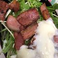 no1642's cooksnap of when they made 水菜とベーコンの温玉のせはりはりサラダ.