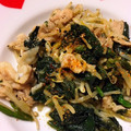Milly♡'s cooksnap of when they made 美味しいっ★ほうれん草豚コマの豆板醤炒め.