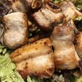 electrotica's cooksnap of when they made フライパンで☆豚バラブロックこんがり焼き.