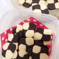 クック158ICW☆'s cooksnap of when they made 簡単♪２色のアイスボックスクッキー.