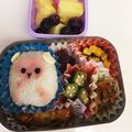 LuckyBerry's cooksnap of when they made 俵ひつじちゃんおにぎり＊キャラ弁.