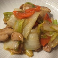 Katter's cooksnap of when they made 鶏肉と白菜の中華風炒め.