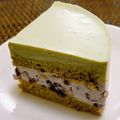 へそまげこ's cooksnap of when they made 抹茶とあずきのムースケーキ.