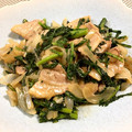 たむぅぅぅ's cooksnap of when they made 豚肉と春菊のオイスターマヨ炒め.