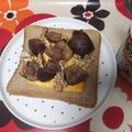 よちりん's cooksnap of when they made 甘栗×胡桃のハニーチーズトースト.