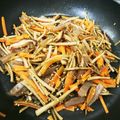 みつきのママ☆'s cooksnap of when they made きのこたっぷり☆ヘルシーきんぴらごぼう.