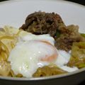 ミツガシワ's cooksnap of when they made 簡単すき焼き風　肉豆腐.