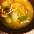 クックJ33895☆'s cooksnap of when they made 簡単！青梗菜と卵のお味噌汁.