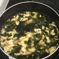 SoraｰRyu's cooksnap of when they made ワカメと溶き卵の中華風スープ.