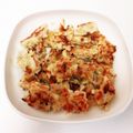 ポニーリボン's cooksnap of when they made 幼児と簡単ランチ！焼きうどんチヂミ.