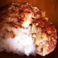 みゃみゃごと's cooksnap of when they made みんな大好き♡チーズインハンバーグ.