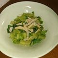 古賀竜一's cooksnap of when they made レタスとハムのおひたし.