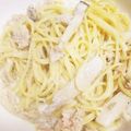 こころ0913's cooksnap of when they made 超簡単。ツナきのこクリームパスタ。.