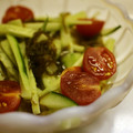 maruru-nn's cooksnap of when they made さっぱり！トマトともずくと胡瓜の酢の物.