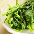 maruru-nn's cooksnap of when they made もりもり☆しゅんぎくのわさび醬油和え☆.