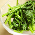 maruru-nn's cooksnap of when they made もりもり☆しゅんぎくのわさび醬油和え☆.