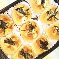 クックE5RCAL☆'s cooksnap of when they made 全粒粉50%！明太マヨチーズちぎりパン.
