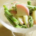 maruru-nn's cooksnap of when they made アスパラとかまぼこのわさびマヨ和え.