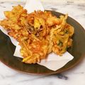 ナピト's cooksnap of when they made 天麩羅盛り合わせ＆かき揚げ.