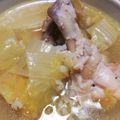 えこぶぅ's cooksnap of when they made 家族絶賛！手羽元と白菜の参鶏湯風煮込み☻.