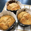 まよちゅちゅ's cooksnap of when they made ＨＭで分量簡単♪豆腐ときな粉のマフィン.