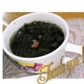 ゆけり３兄弟's cooksnap of when they made 海苔たっぷりのコンソメスープ♪.