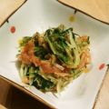 ｙｏｕ５'s cooksnap of when they made えのきと水菜の梅おかか和え.