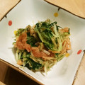 ｙｏｕ５'s cooksnap of when they made えのきと水菜の梅おかか和え.