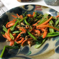キャビィーママ's cooksnap of when they made 小松菜と人参とツナと炒め.