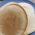 ココちゃんマミー's cooksnap of when they made ついに決定！米粉だけでふわふわパンケーキ.