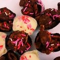 yokyomami's cooksnap of when they made 混ぜるだけ！コーンフレークチョコ.