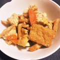 ルイージン's cooksnap of when they made ちぎり絹厚揚げと豚こまの炒めもの.