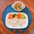 ちゃぴ♥'s cooksnap of when they made 離乳食♪手づかみ食べ初期のごはんお焼き.