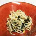 もりっこかふぇ's cooksnap of when they made 低糖質 *もやしナムル.