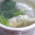 かにさんこ's cooksnap of when they made つるっとぷりっぷり♪簡単エビワンタン.