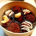 kikicats's cooksnap of when they made 大人バレンタイン♪生チョコ＆トリュフ.