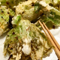 １０月's cooksnap of when they made 米粉でサクサク♪ふきのとう天ぷら♡.