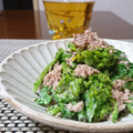 ダイナマイト漆黒's cooksnap of when they made 簡単★菜の花とツナのマヨネーズ和え.