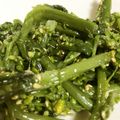 平野モコ's cooksnap of when they made 紅苔菜の塩麹あえ.