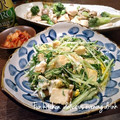 37⭐'s cooksnap of when they made シャキシャキ水菜と厚揚げの卵とじ.