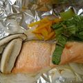 honamimimi's cooksnap of when they made 片付け楽チン！鮭のホイル焼き.