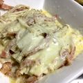 茄子母's cooksnap of when they made レンジであっという間のエノキチーズ.