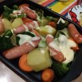 poponyan's cooksnap of when they made シャウとポテトのホイル焼きフォンデュがけ.