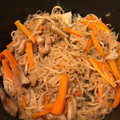 聞き耳's cooksnap of when they made 戻し汁の自然な甘み。切り干し大根の煮物.