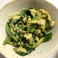 kanausa♡'s cooksnap of when they made 簡単♪【ほうれん草と玉子のマヨ炒め】.